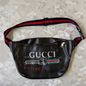 Gucci Coco Capitan Print Waist Pouch Body Bag